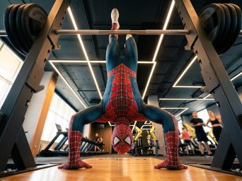 Новый день Человек-паук закатил вакханалию в BOOMFIT PREMIUM Краснодар Северный